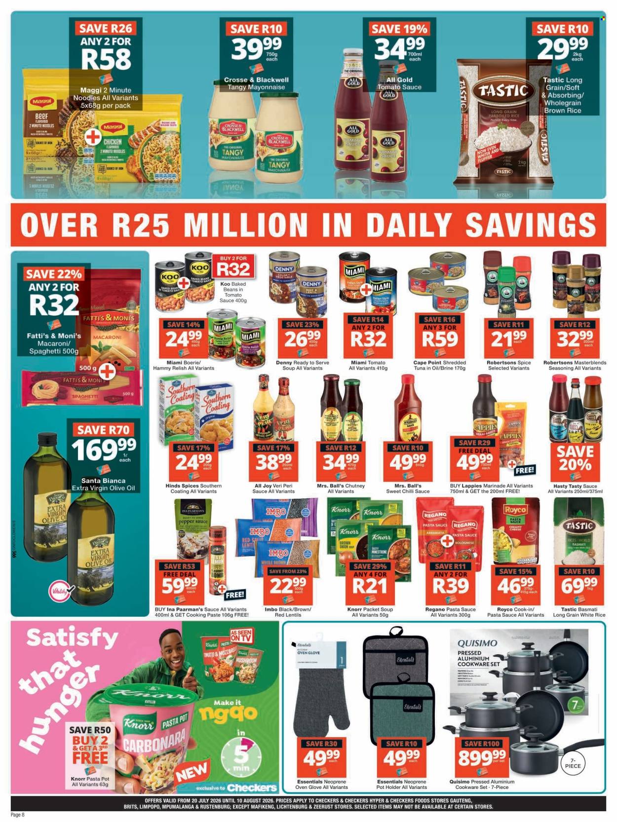 Checkers specials - 07.20.2026 - 08.10.2026. Page 8