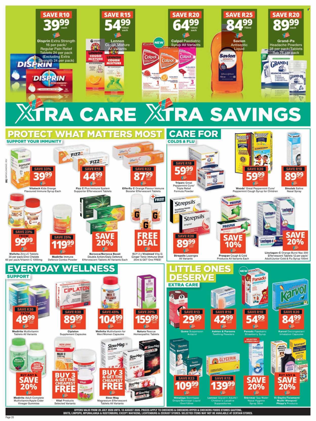 Checkers specials - 07.20.2026 - 08.10.2026. Page 20
