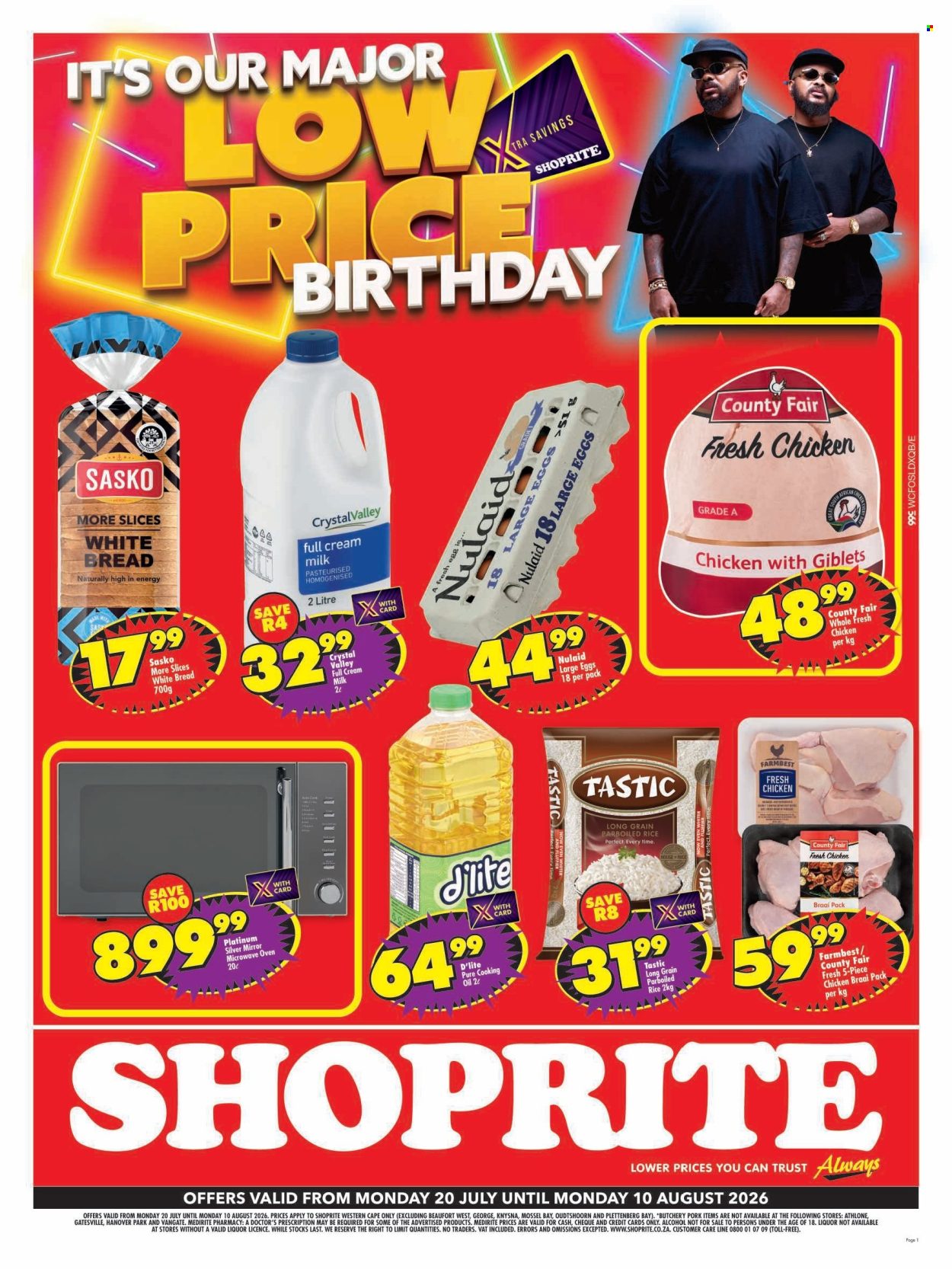 Shoprite specials - 07.20.2026 - 08.10.2026. Page 1