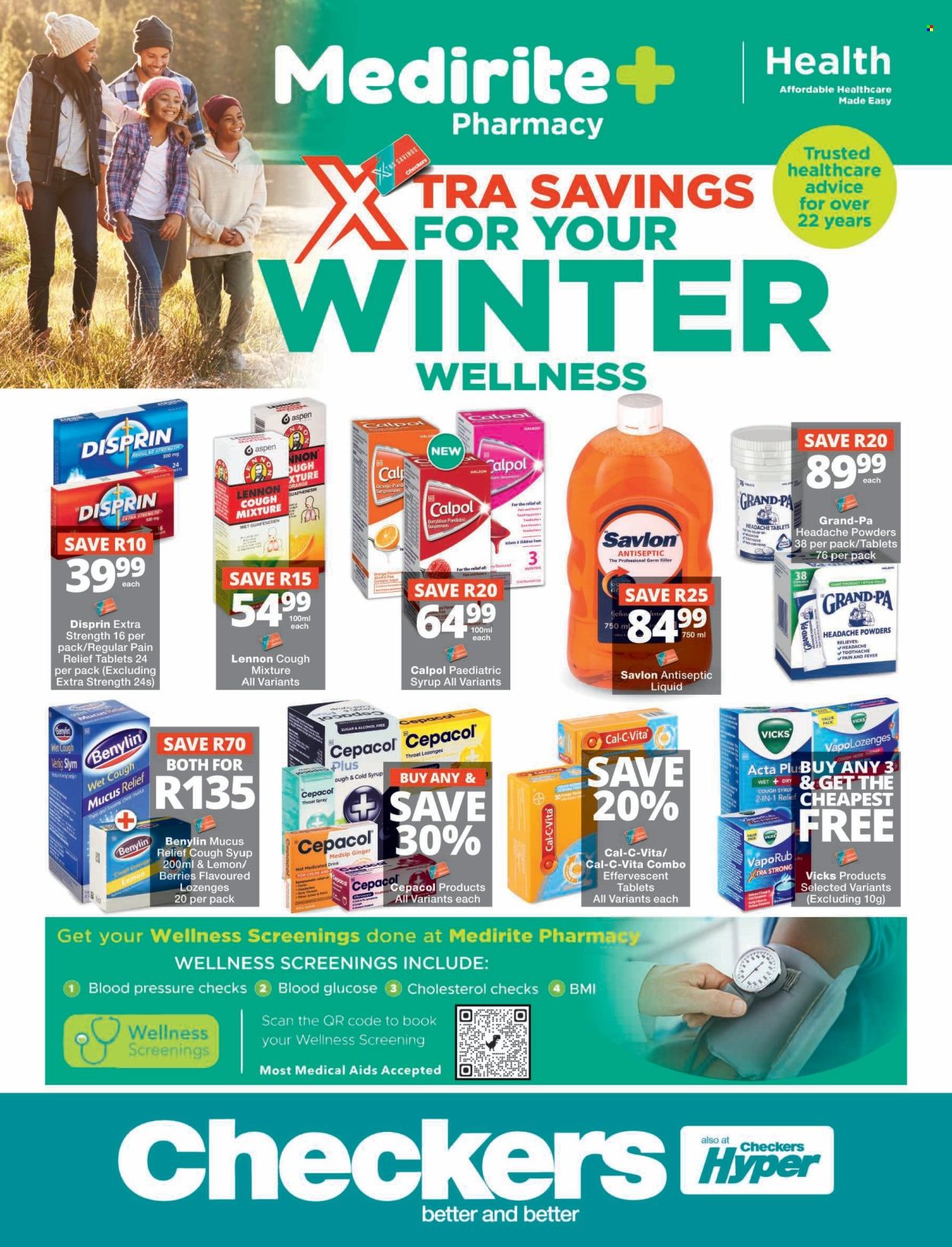 Checkers specials - 07.20.2026 - 08.10.2026. Page 1