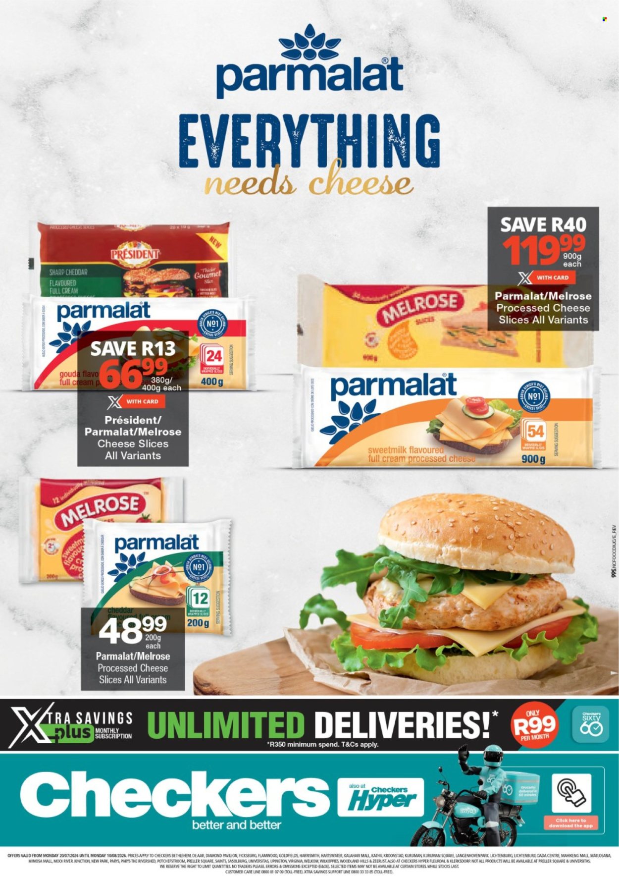 Checkers specials - 07.20.2026 - 08.10.2026. Page 1