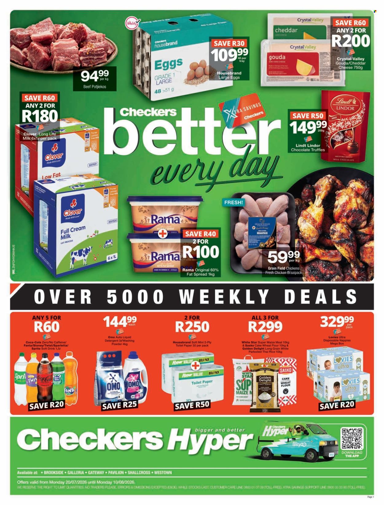 Checkers specials - 07.20.2026 - 08.10.2026. Page 1
