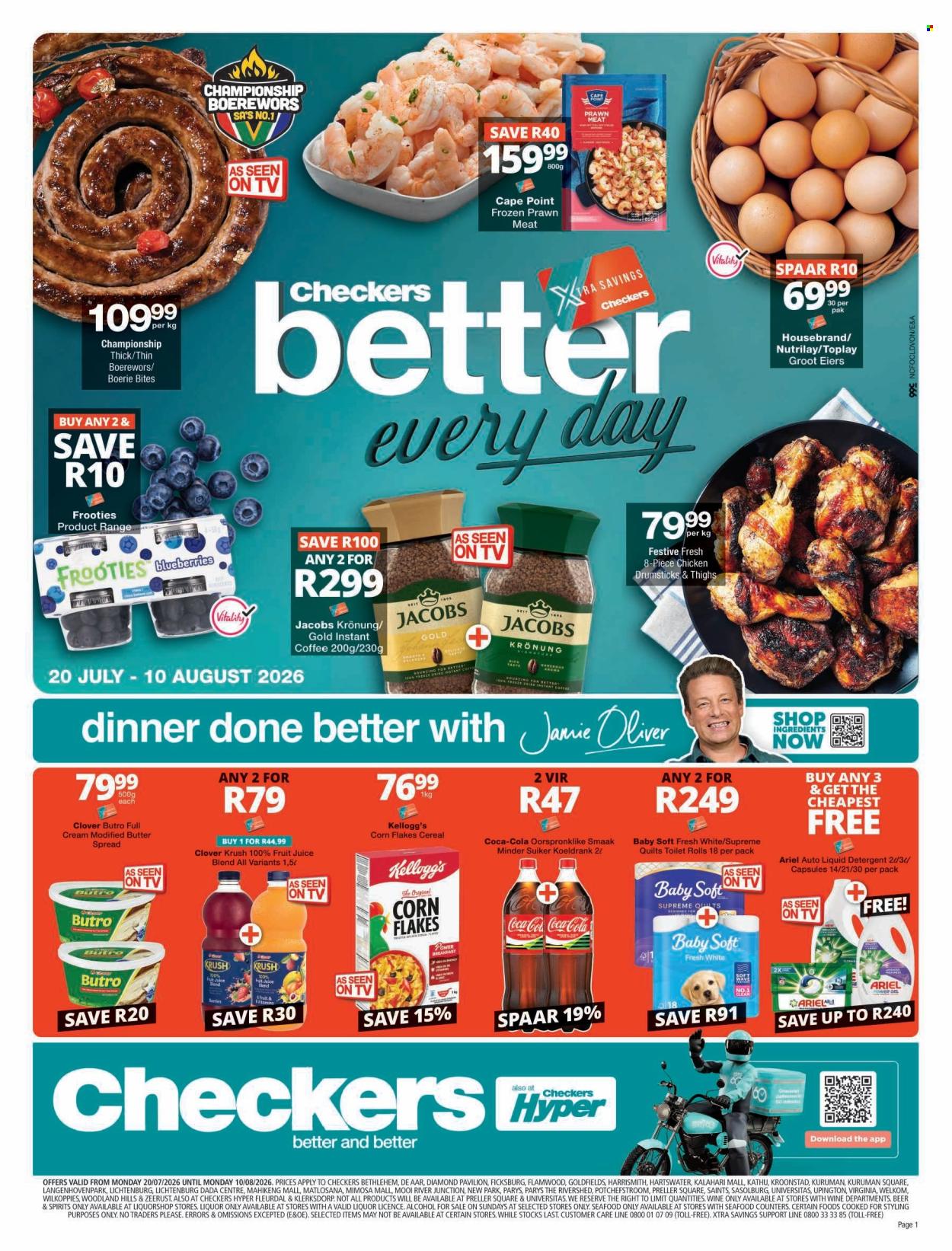 Checkers specials - 07.20.2026 - 08.10.2026. Page 1