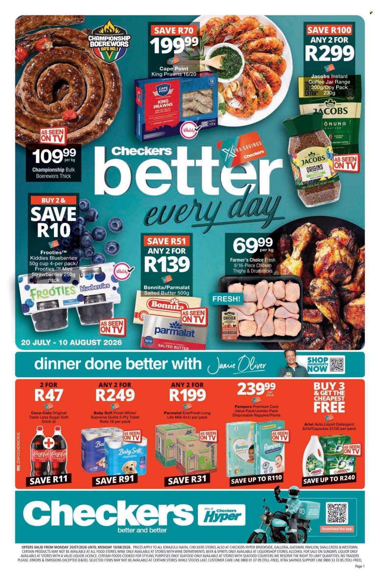 Checkers specials - 07.20.2026 - 08.10.2026. Page 1