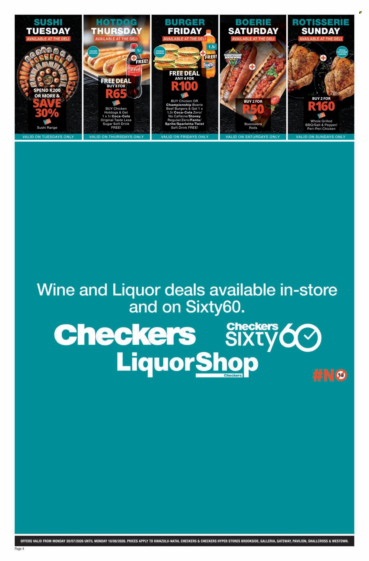 Checkers specials - 07.20.2026 - 08.10.2026. Page 4