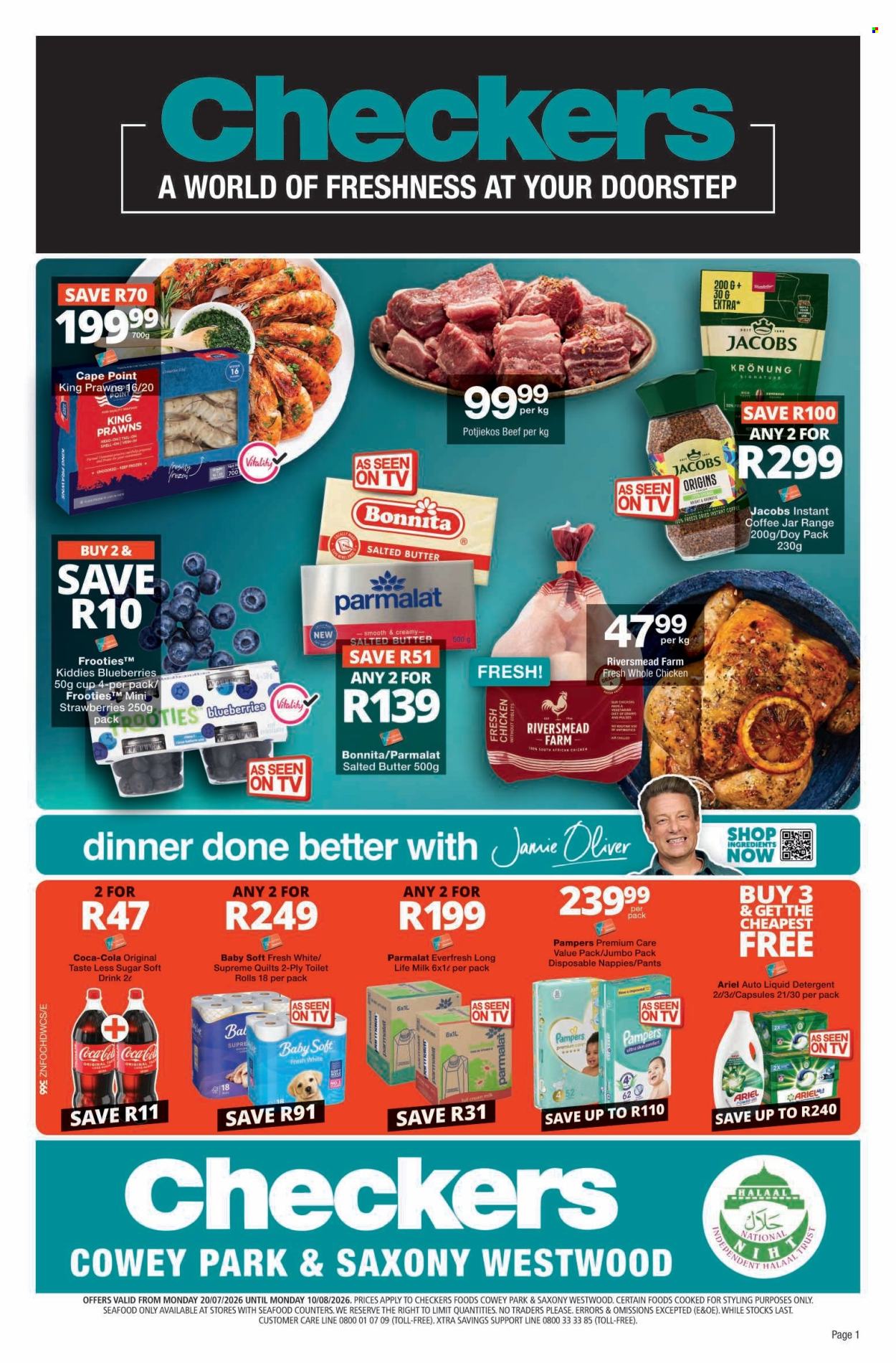 Checkers specials - 07.20.2026 - 08.10.2026. Page 1
