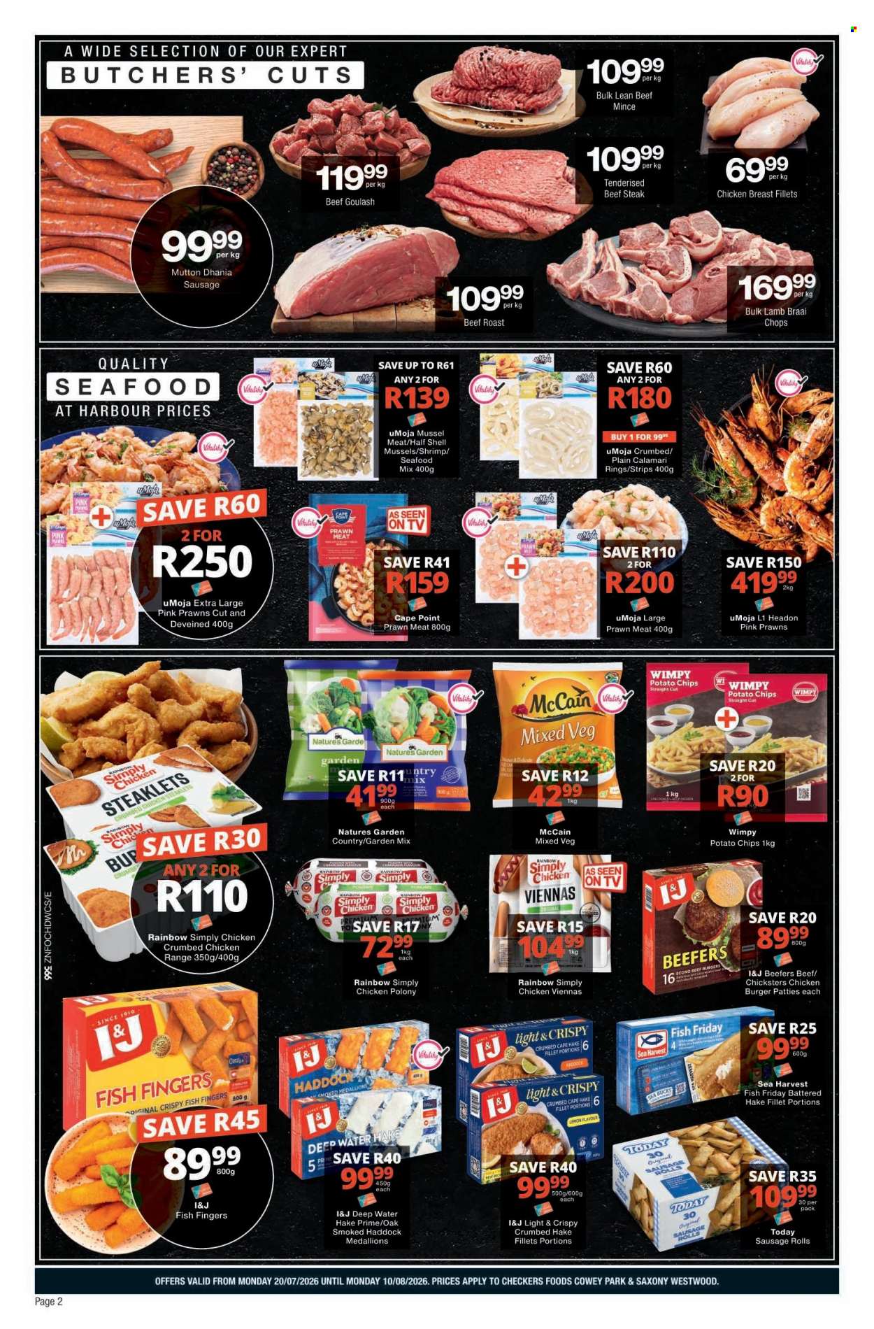 Checkers specials - 07.20.2026 - 08.10.2026. Page 2