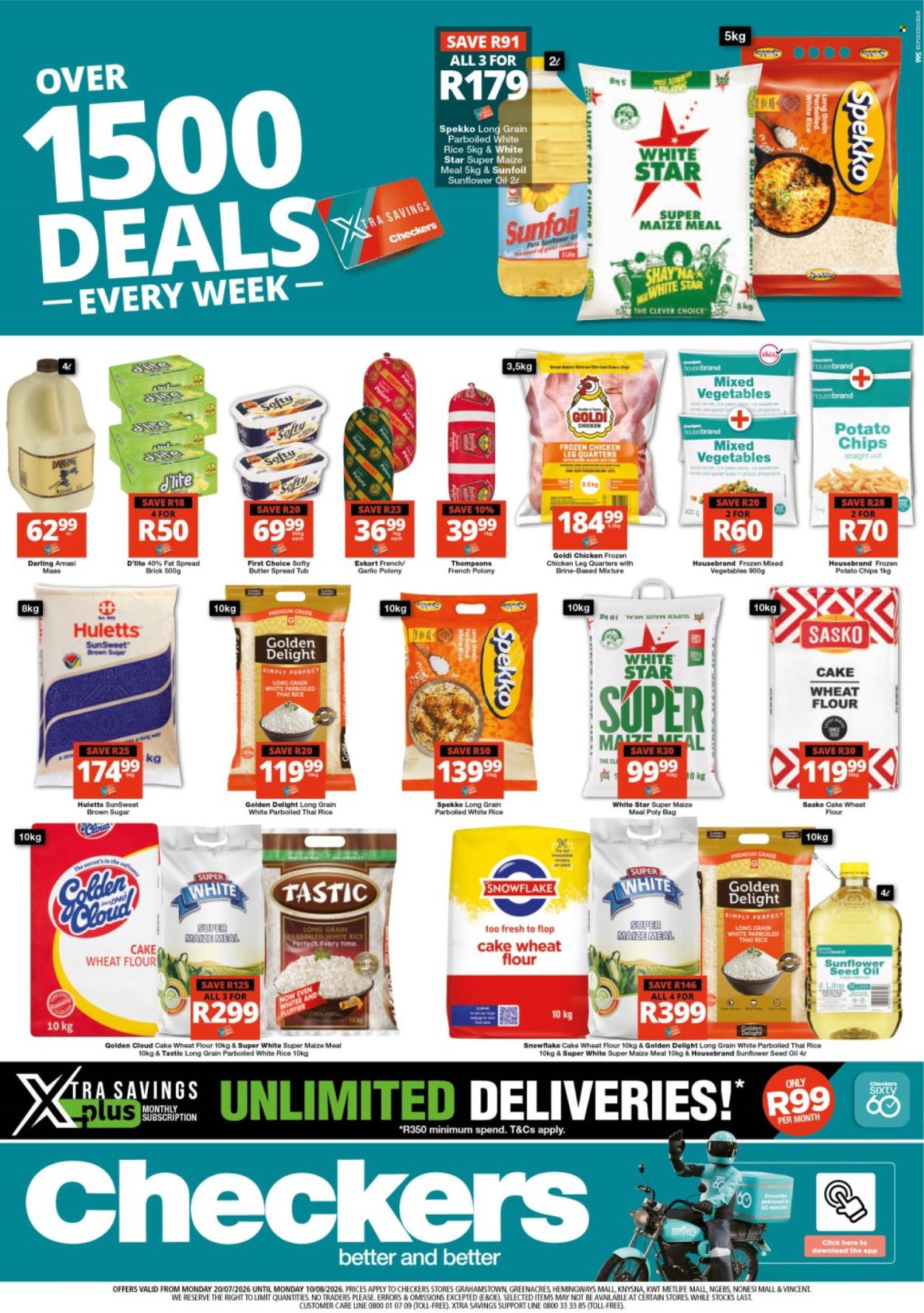 Checkers specials - 07.20.2026 - 08.10.2026. Page 1
