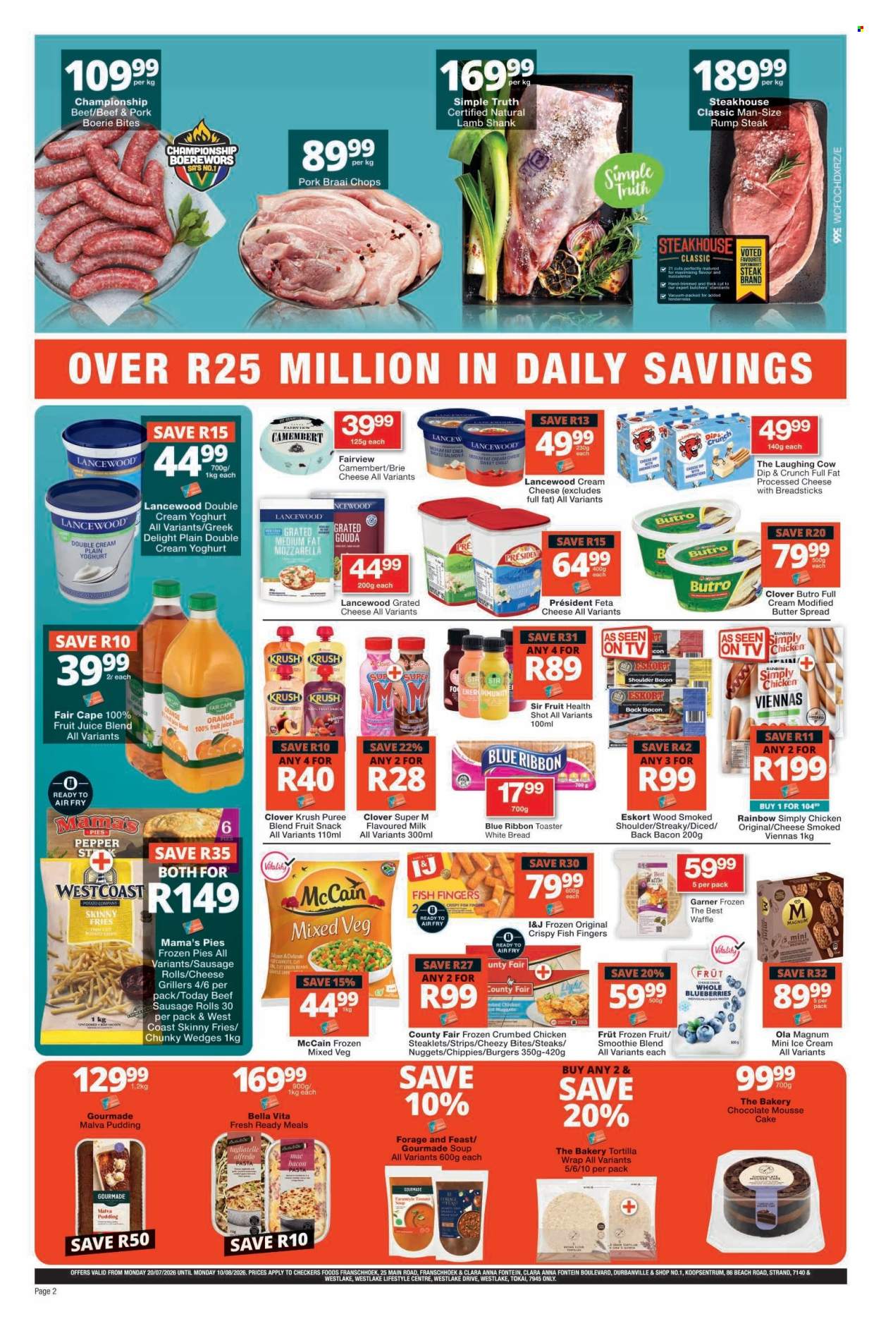 Checkers specials - 07.20.2026 - 08.10.2026. Page 2