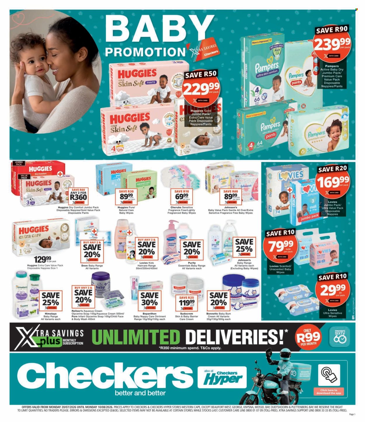 Checkers specials - 07.20.2026 - 08.10.2026. Page 1