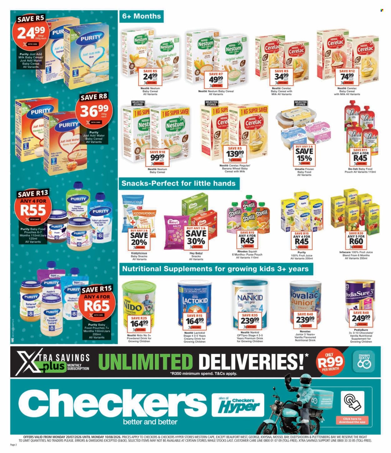 Checkers specials - 07.20.2026 - 08.10.2026. Page 2