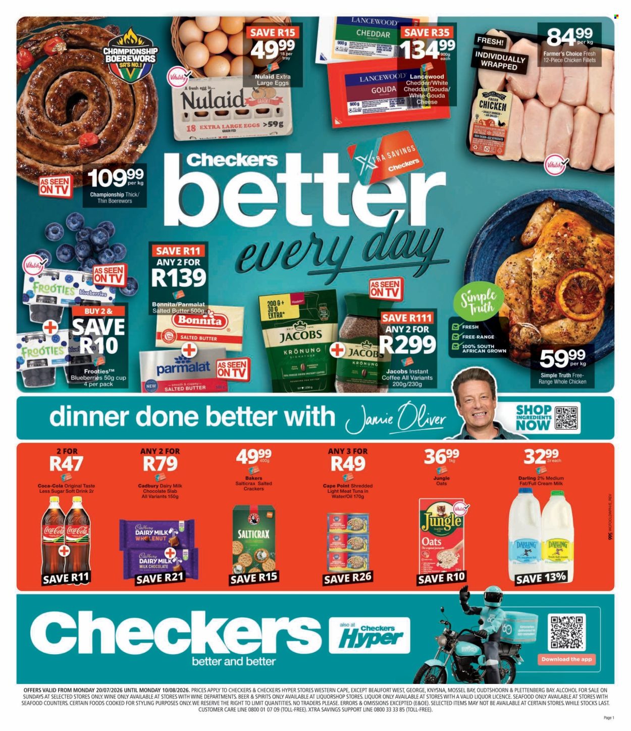 Checkers specials - 07.20.2026 - 08.10.2026. Page 1