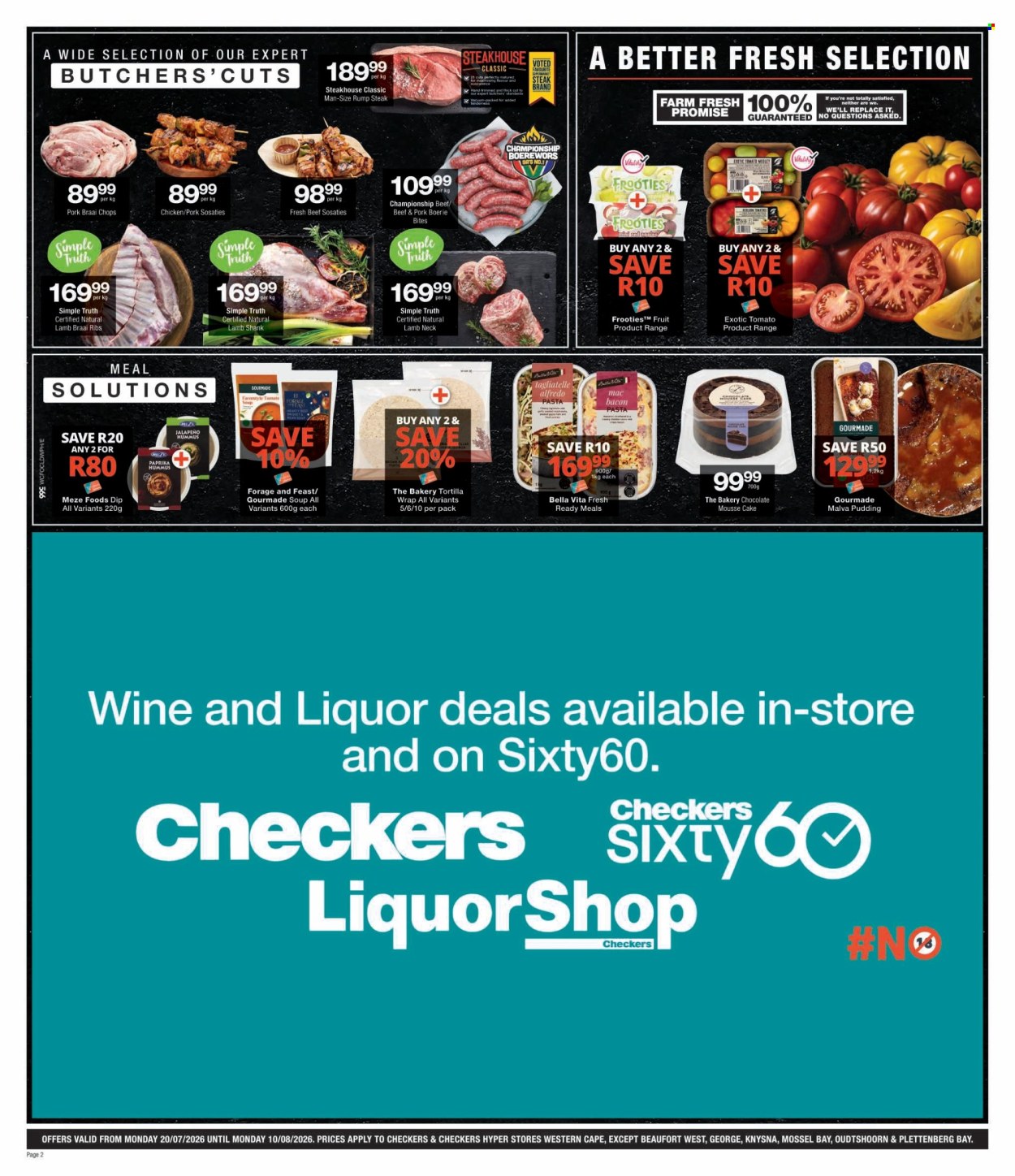 Checkers specials - 07.20.2026 - 08.10.2026. Page 2