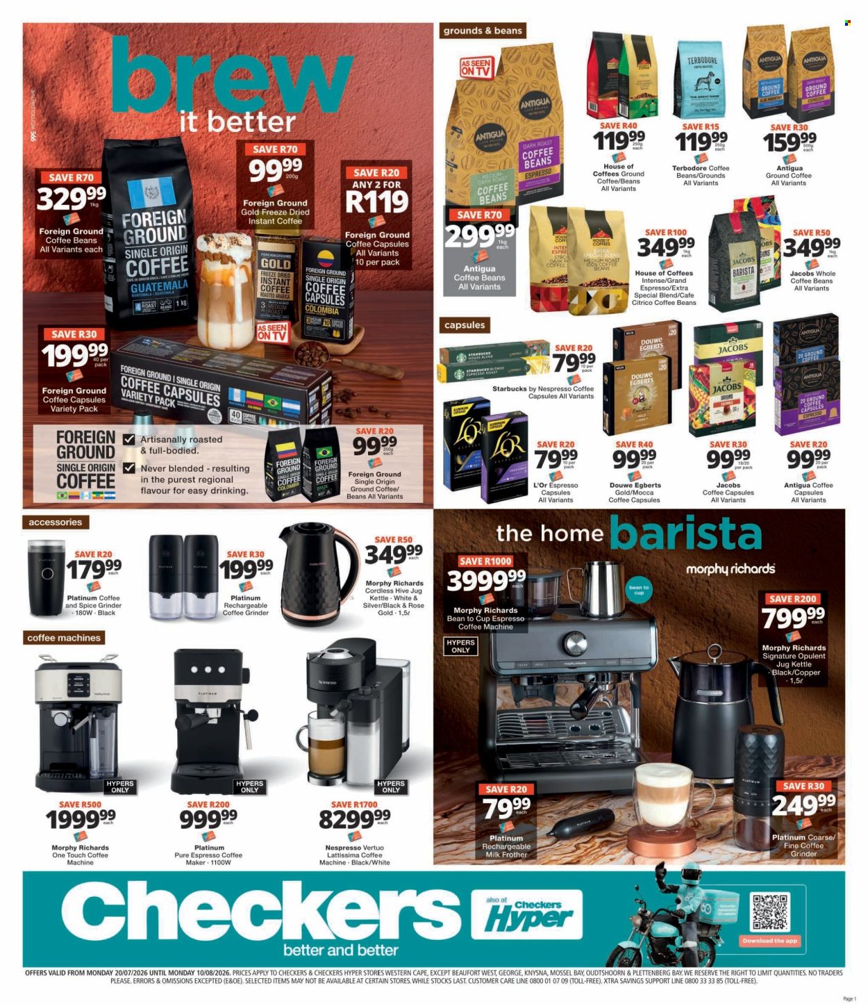Checkers specials - 07.20.2026 - 08.10.2026. Page 1