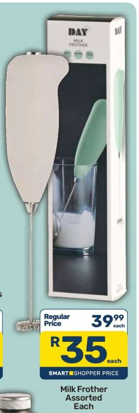 Milk Frother Assorted Each