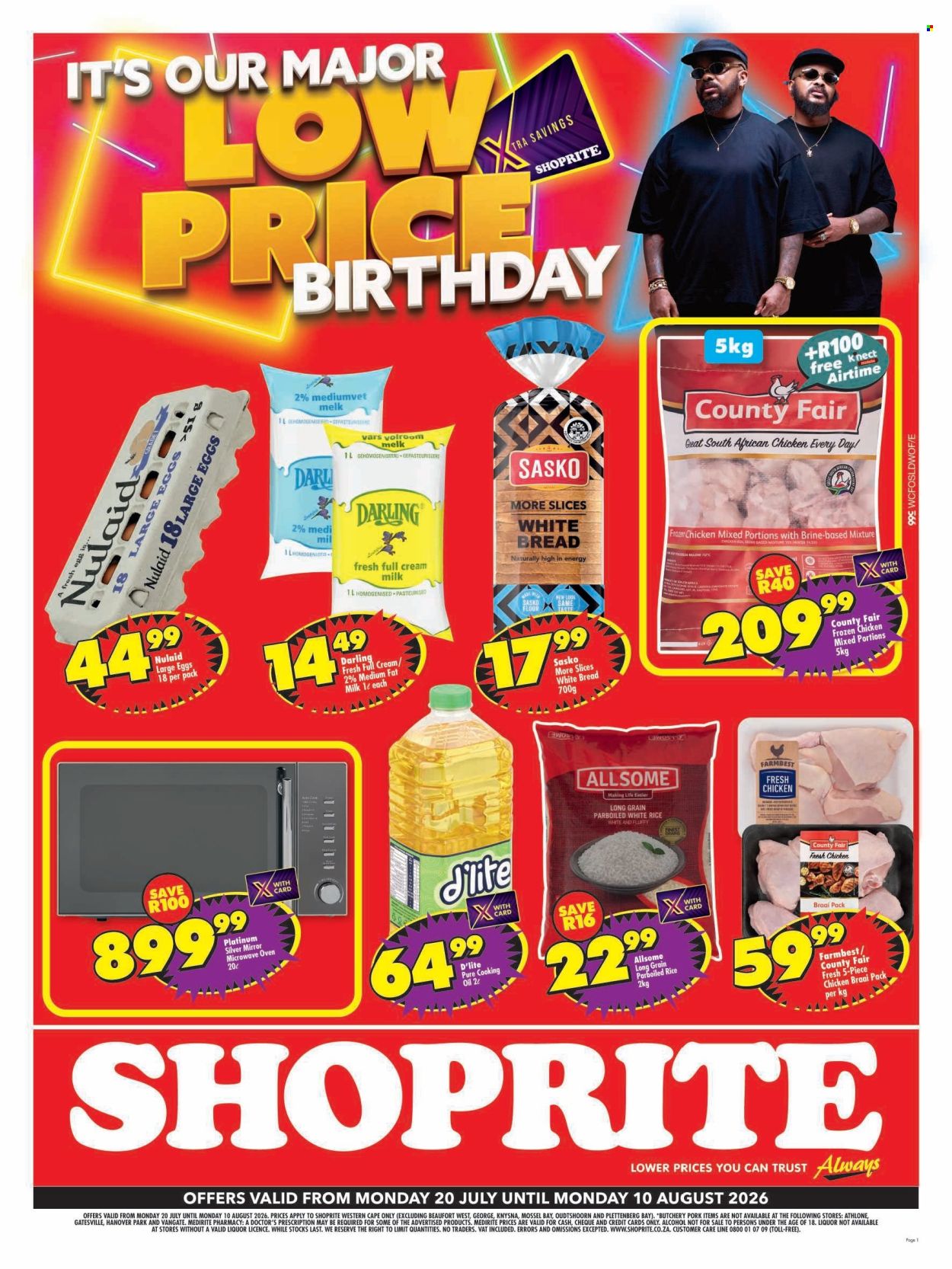 Shoprite specials - 07.20.2026 - 08.10.2026. Page 1