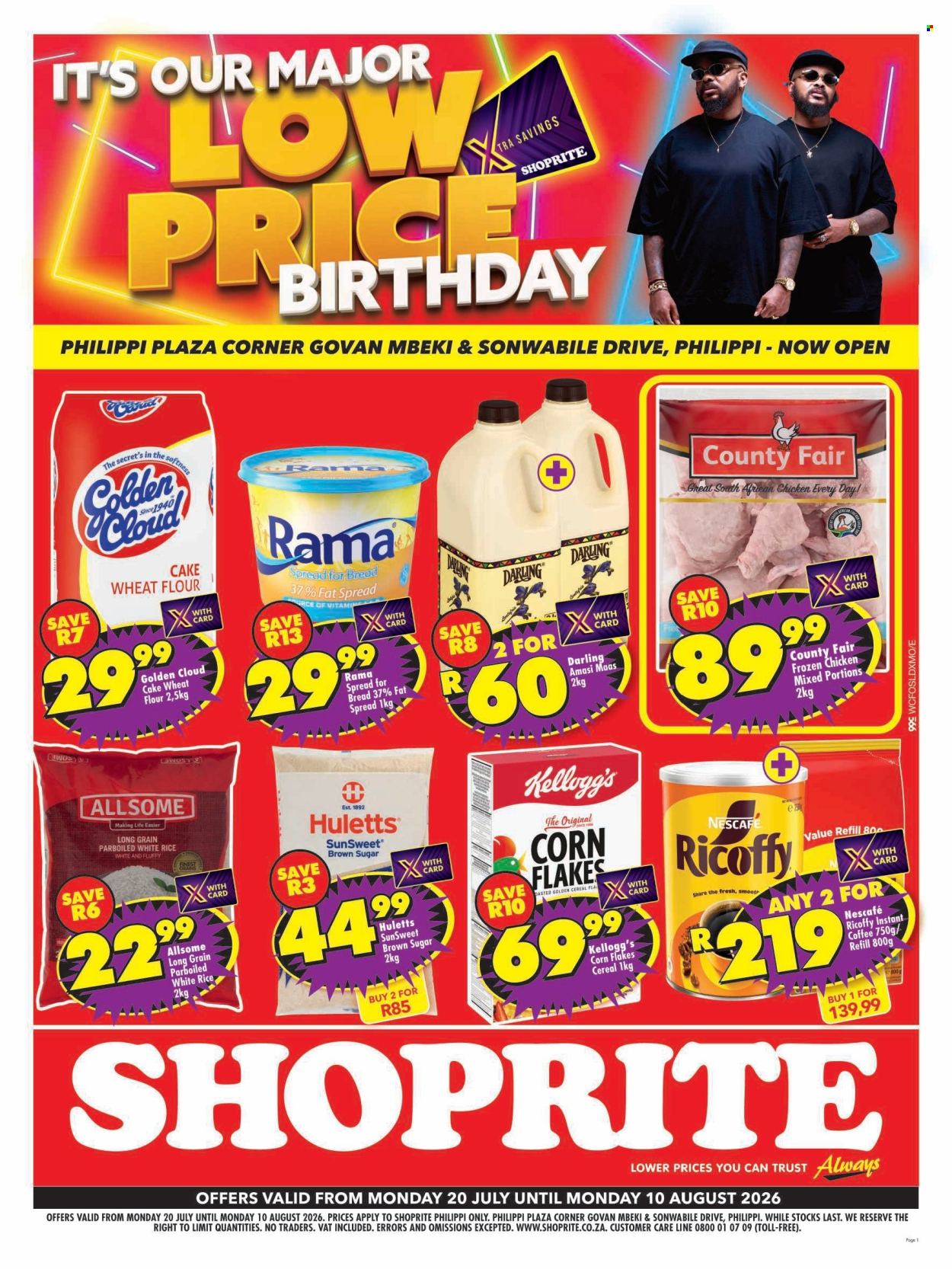 Shoprite specials - 07.20.2026 - 08.10.2026. Page 1
