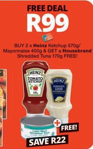 Heinz Ketchup & Mayonnaise Deal