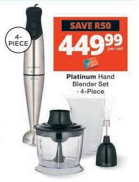 Platinum Hand Blender Set
