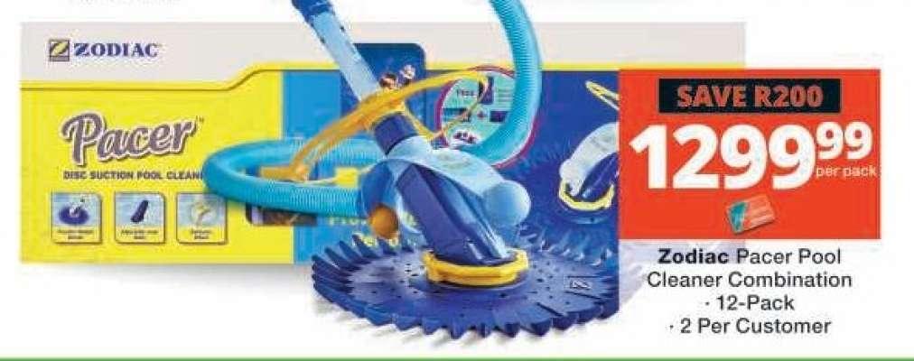 Zodiac Pacer Pool Cleaner Combination