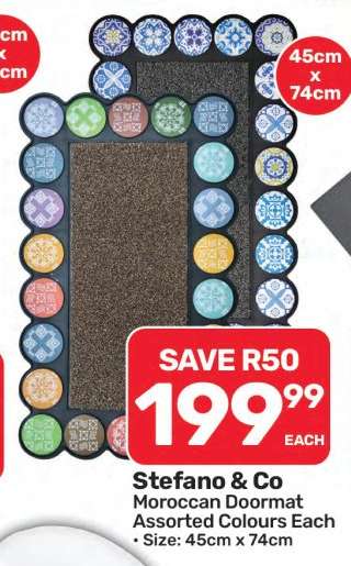 Stefano & Co Moroccan Doormat