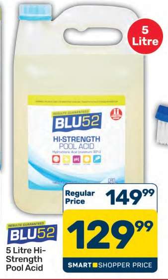 5 Litre Hi-Strength Pool Acid