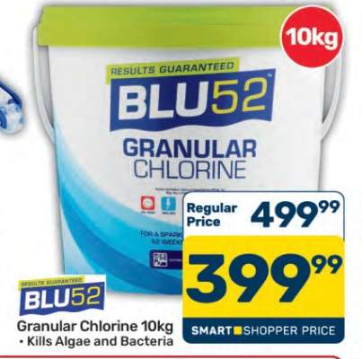 BLU52 Granular Chlorine 10kg