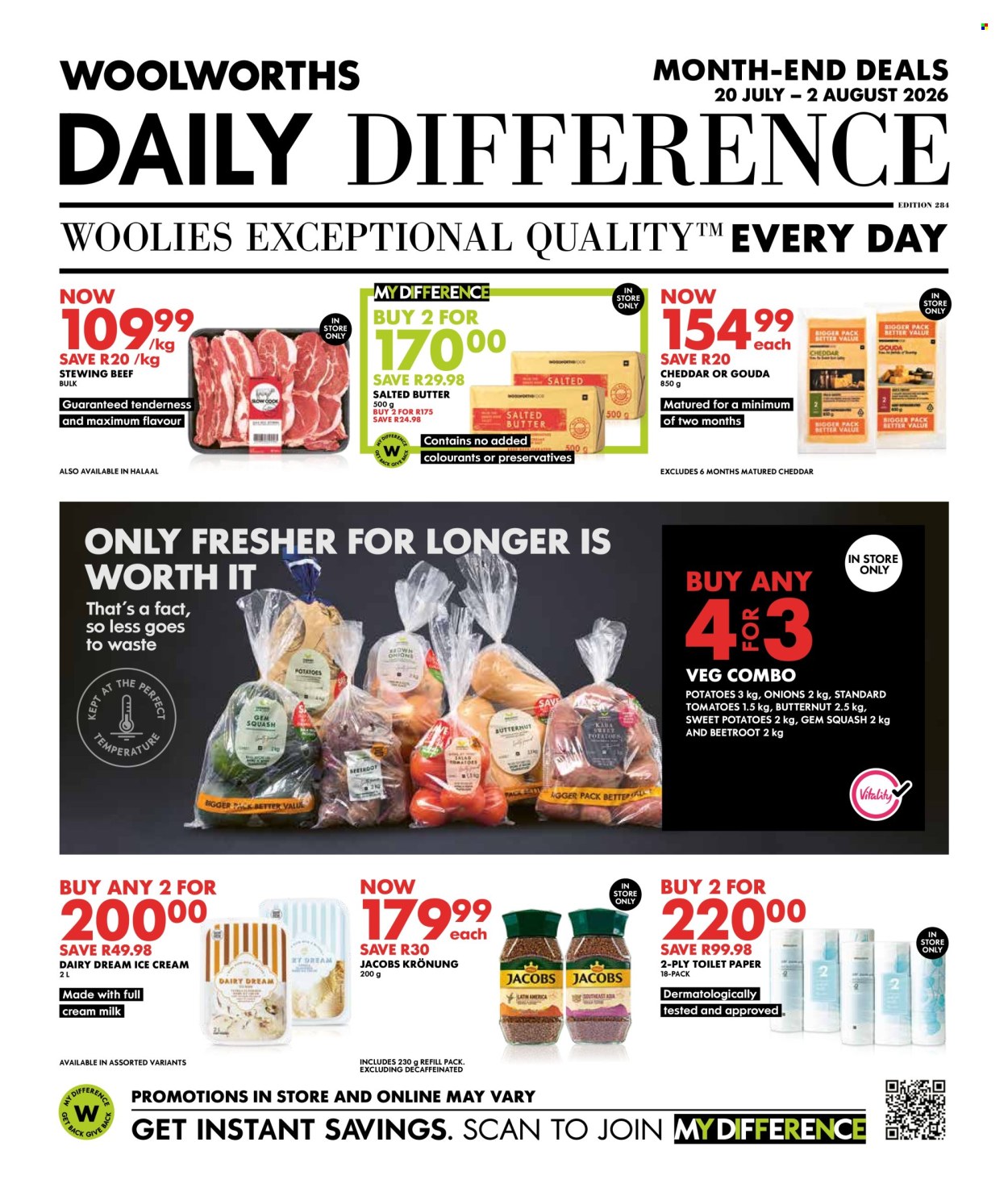 Woolworths specials - 07.20.2026 - 08.02.2026. Page 1