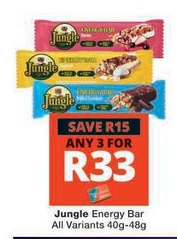 Jungle Energy Bar