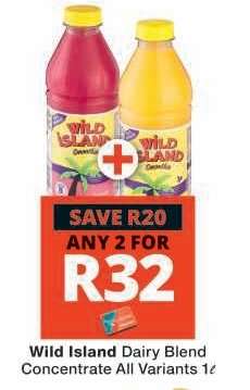 WILD ISLAND DAIRY BLEND CONCENTRATE