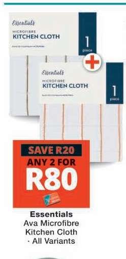 Essentials Ava Microfibre Kitchen Cloth