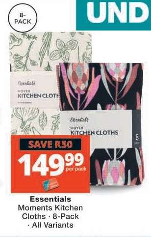 Essentials Moments Kitchen Cloths