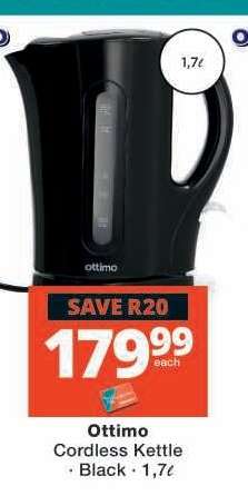 OTTIMO CORDLESS KETTLE
