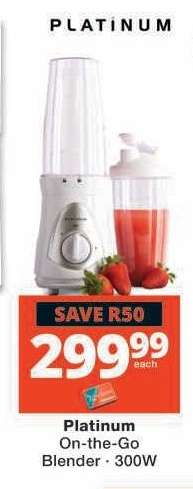 Platinum On-the-Go Blender