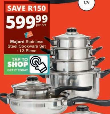 Majoré Stainless Steel Cookware Set