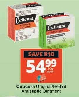 Cuticura Original/Herbal Antiseptic Ointment