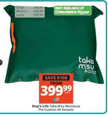 Dog's Life Taka M'su Monotone Pet Cushion All Variants