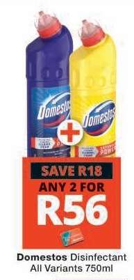 DOMESTOS DISINFECTANT