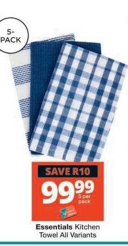 Essentials Kitchen Towel All Variants