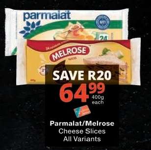 Parmalat / Melrose Cheese Slices