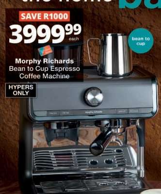 Morphy Richards Bean to Cup Espresso Coffee Machine