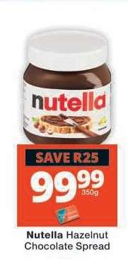 Nutella Hazelnut Chocolate Spread