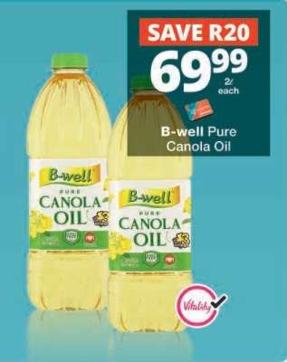 B-Well Pure Canola Oil
