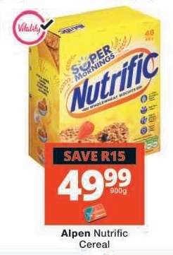Alpen Nutrific Cereal