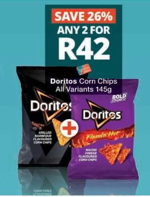 DORITOS CORN CHIPS