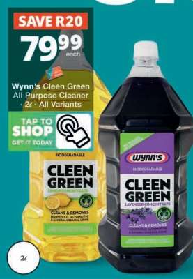 Wynn’s Cleen Green All Purpose Cleaner
