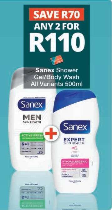 Sanex Shower Gel/Body Wash