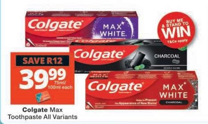Colgate Max Toothpaste All Variants