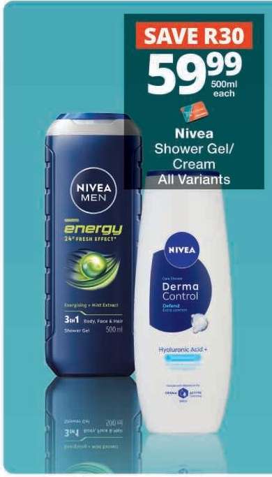 Nivea Shower Gel/Cream