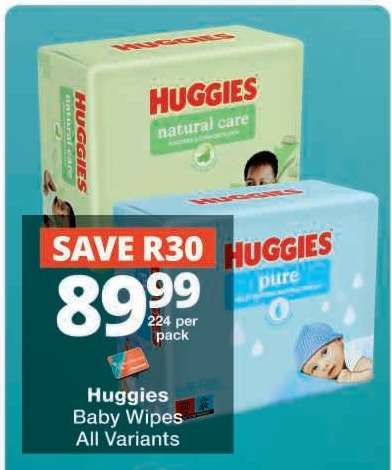 HUGGIES BABY WIPES all variants